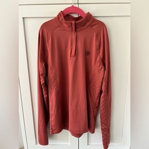 Ariat Kids Tek Baselayer - Red Brick - Size Youth Large